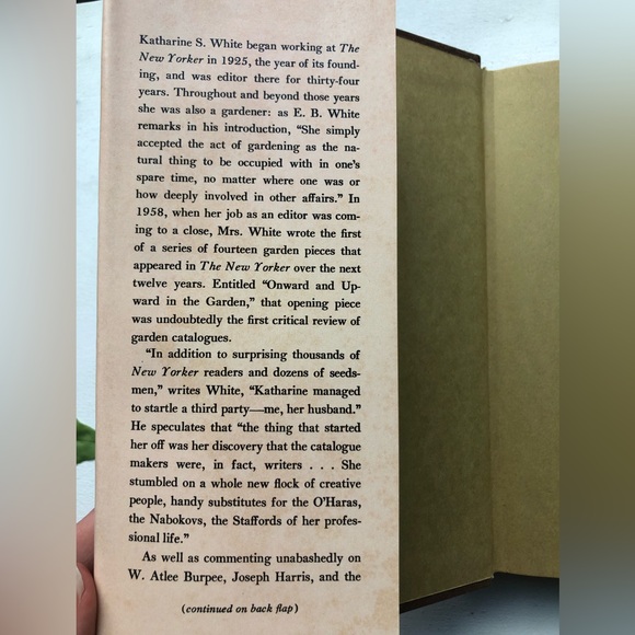 Onward and Upward in the Garden - book - pictured - Picture 14 of 16